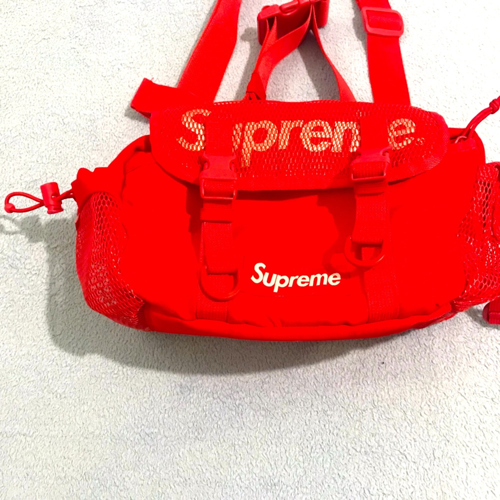 Supreme SS20 Waist bag Cordura Mesh Messanger shoulder - Red